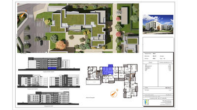 Appartement - 70 m² - 3 pièces