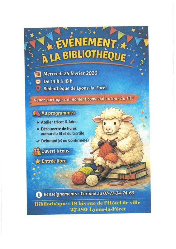 Evénement à la bibliothèque