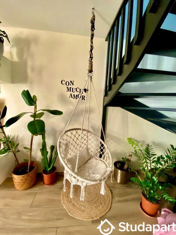 Chambre - 12 m² - 1 pièce