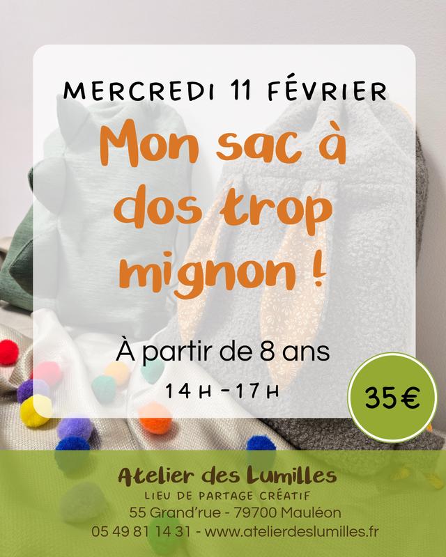 Atelier - Sac à dos