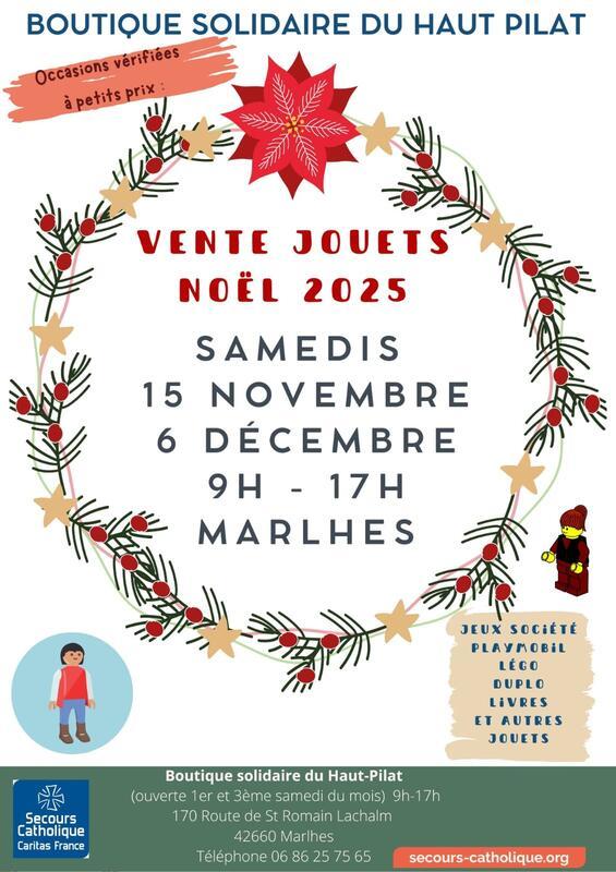 Braderie spéciale jouets de noël