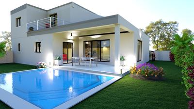 Maison - 125 m² - 5 pièces