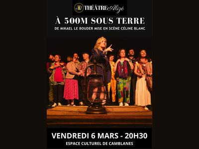 À 500 mètres sous terre