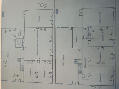 Maison de campagne - 190 m² - 7 pièces