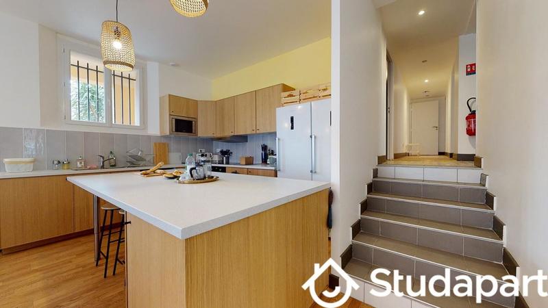 Chambre - 9 m² - 1 pièce