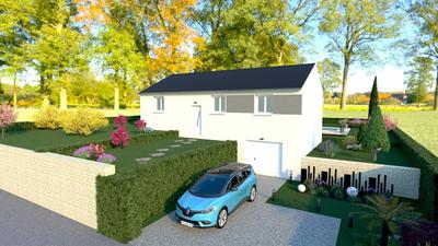 Maison - 90 m² - 5 pièces