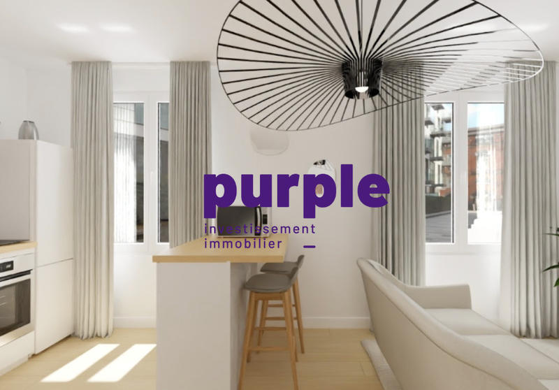 Appartement ancien - 34 m² - 2 pièces