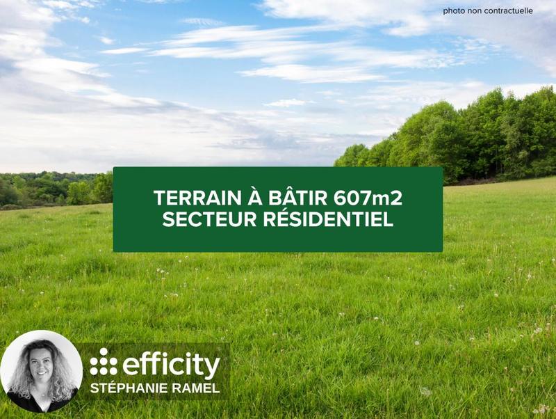 Terrain - 607 m²