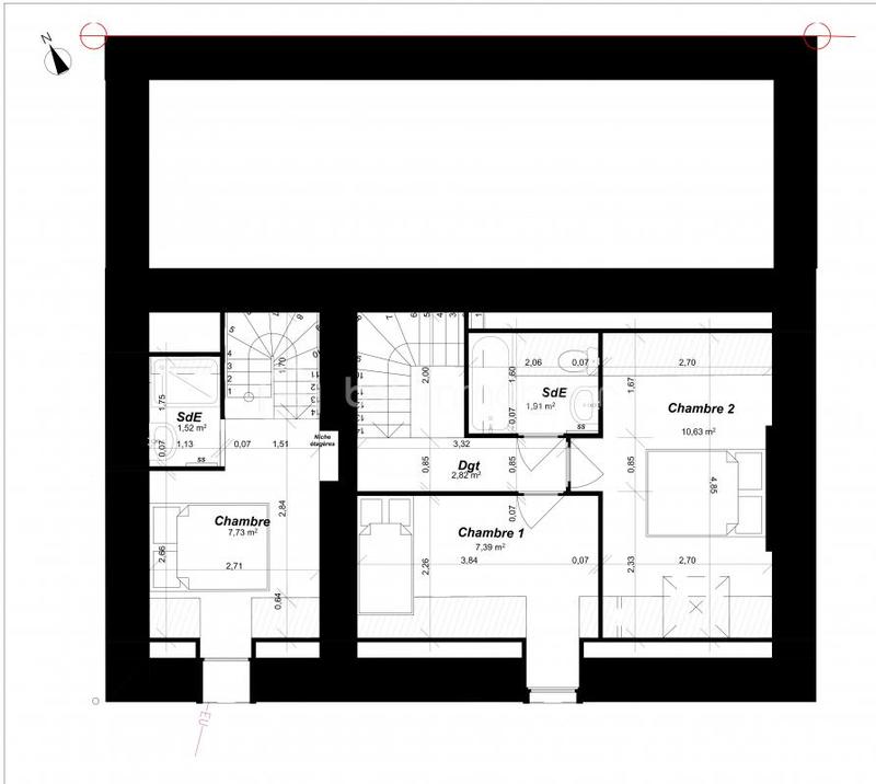 Immeuble - 97 m² - 5 pièces