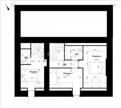 Immeuble - 97 m² - 5 pièces