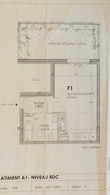 Studio - 25 m² - 1 pièce