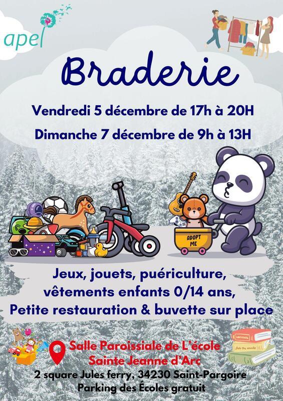 Braderie de l'école
