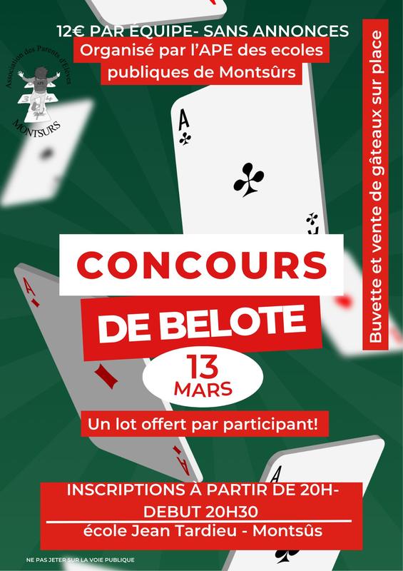 Concours de Belote