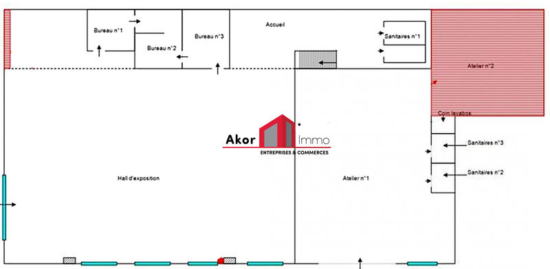 Local commercial - 895 m²