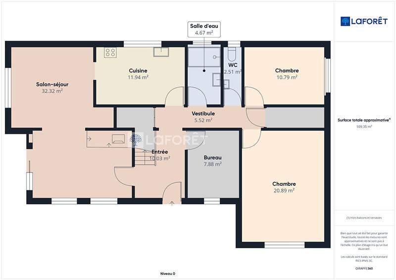 Maison traditionnelle - 175 m² - 8 pièces