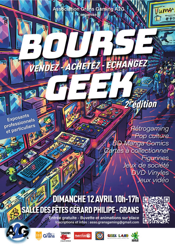 Bourse Geek de Grans