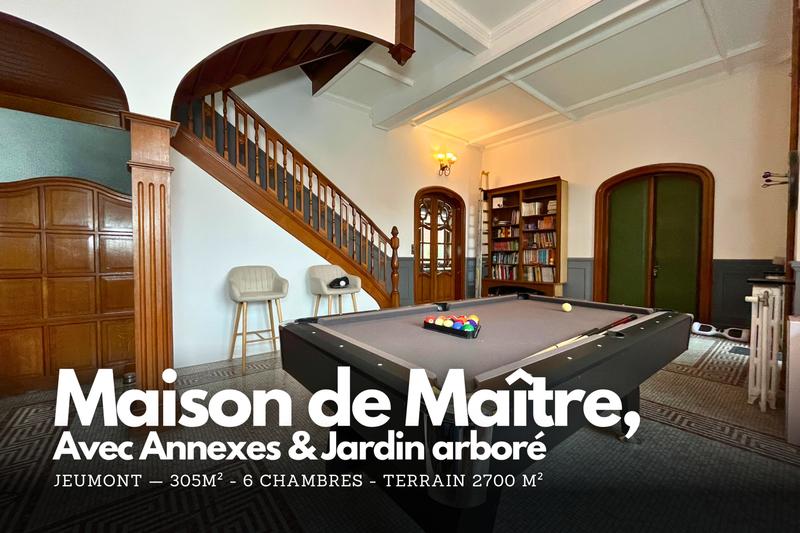 Maison - 305 m² - 13 pièces