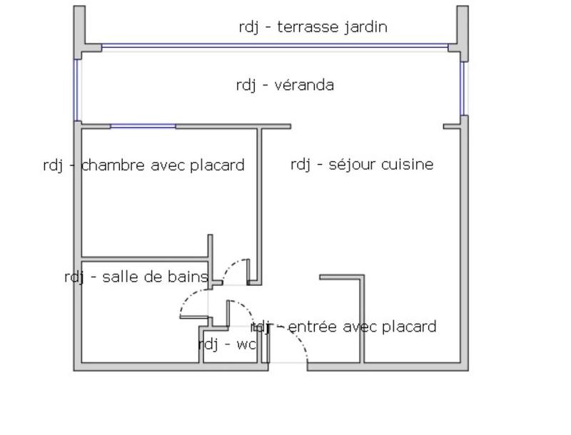 Appartement - 42 m² - 2 pièces