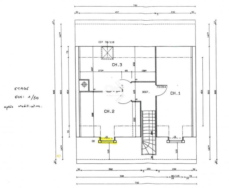 Maison - 95 m² - 4 pièces