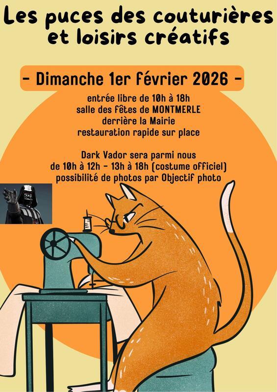 Puces des couturières et loisirs créatifs
