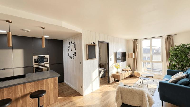 Appartement - 57 m² - 3 pièces