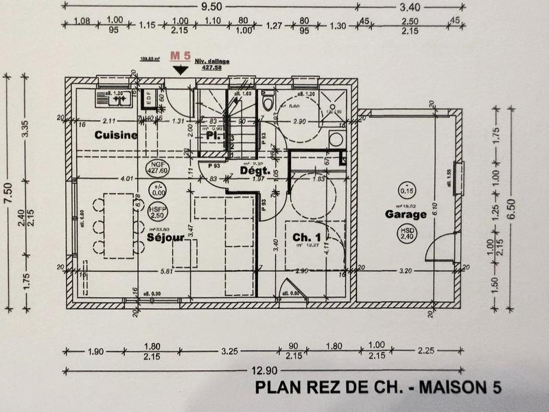 Maison - 109 m² - 5 pièces