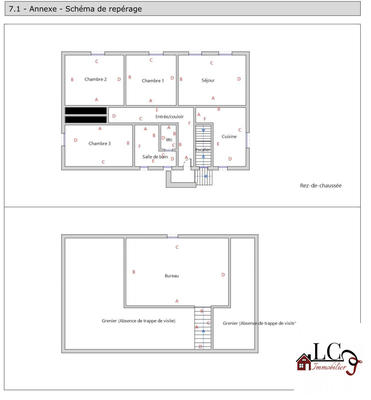 Maison - 71 m² - 5 pièces