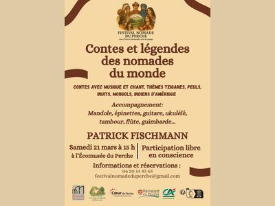 Dans le cadre du festival nomade du Perche : Contes et légendes des nomades du monde