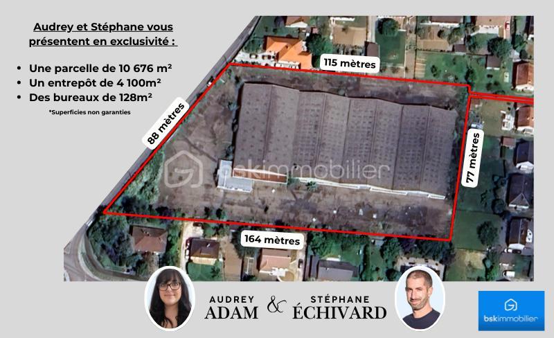 Terrain industriel - 10 676 m²