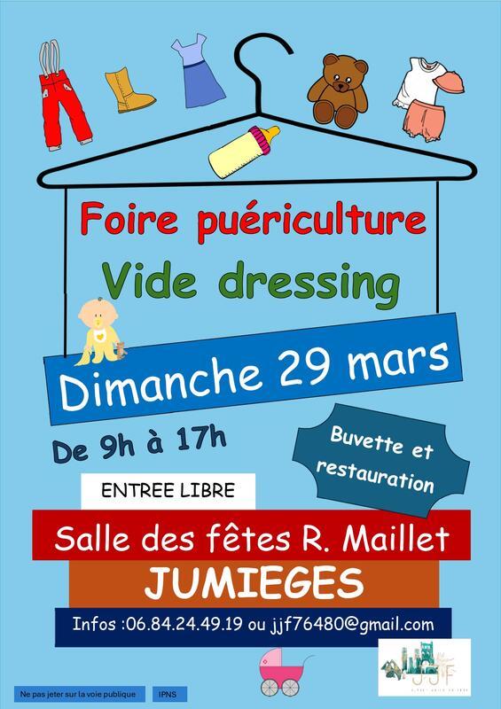Vide dressing - foire puériculture