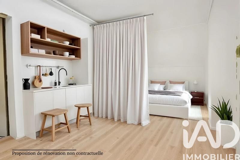 Appartement - 25 m² - 1 pièce