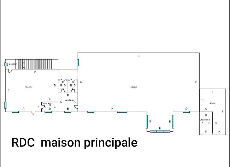 Maison - 250 m² - 7 pièces