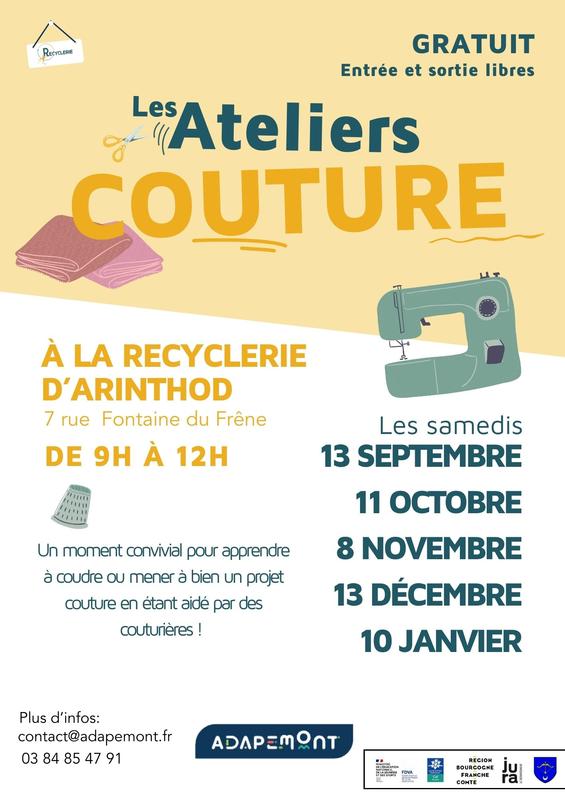 Les ateliers couture