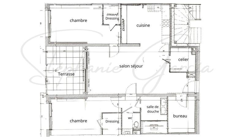 Appartement - 75 m² - 3 pièces