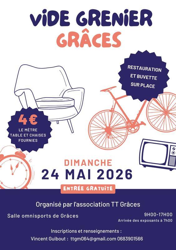 Vide-grenier du tennis de table