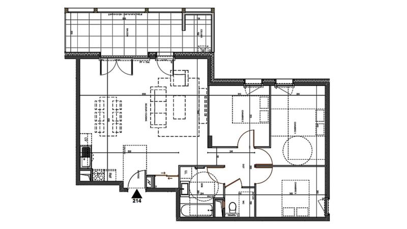Appartement - 83 m² - 4 pièces