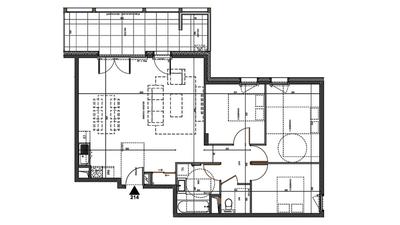 Appartement - 83 m² - 4 pièces