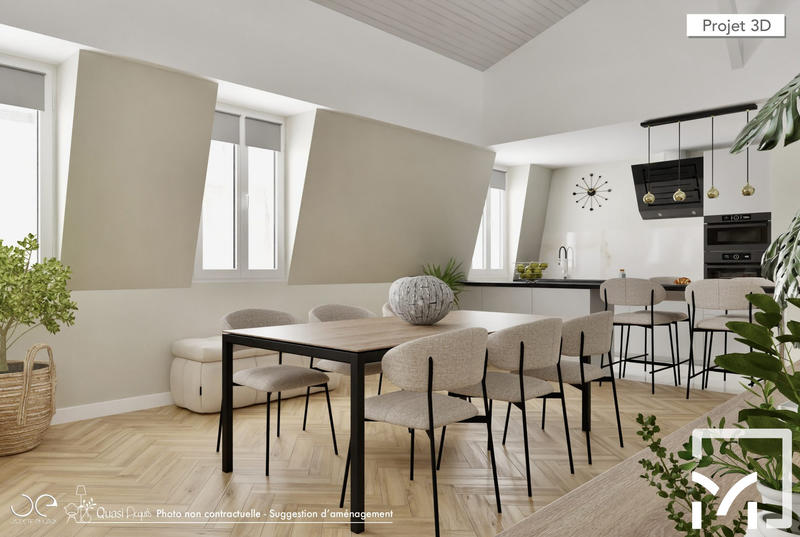 Duplex - 190 m² - 8 pièces