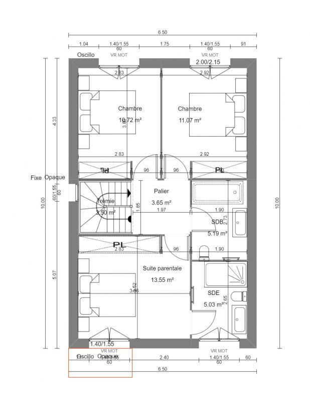 Maison - 97 m² - 5 pièces