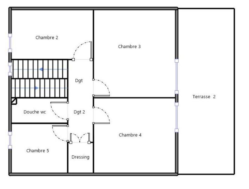Maison - 160 m² - 8 pièces