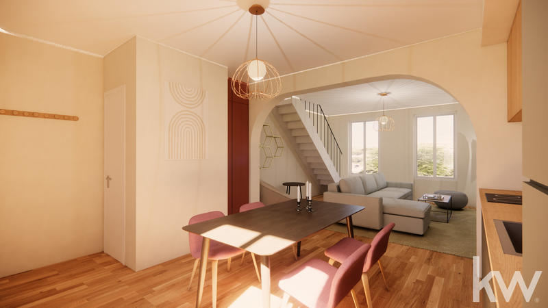 Appartement - 50 m² - 2 pièces