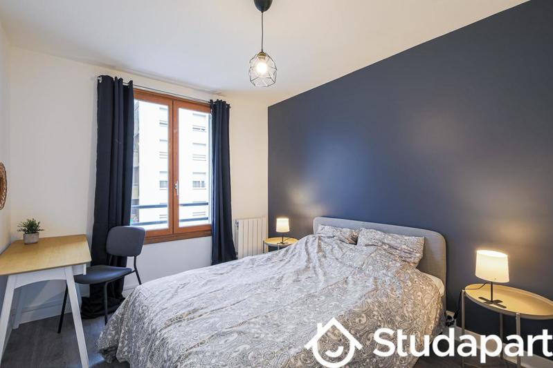 Chambre - 9 m² - 1 pièce