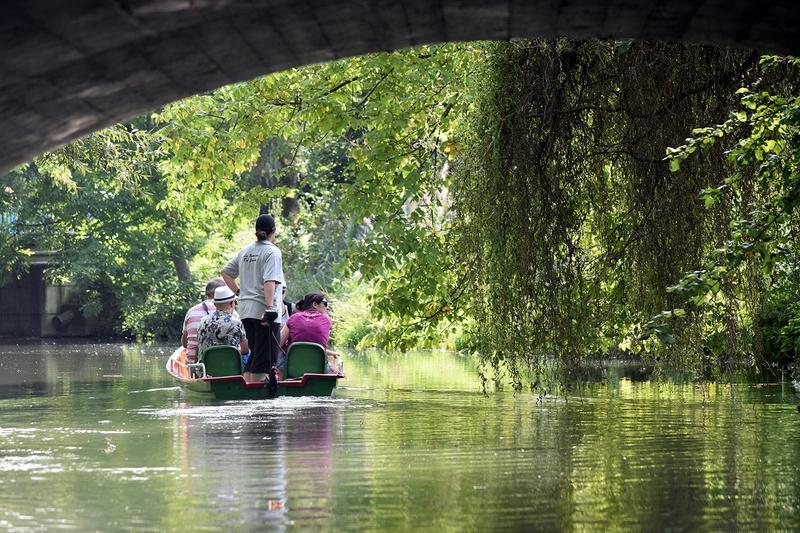 Promenades en barques sur le Giessen