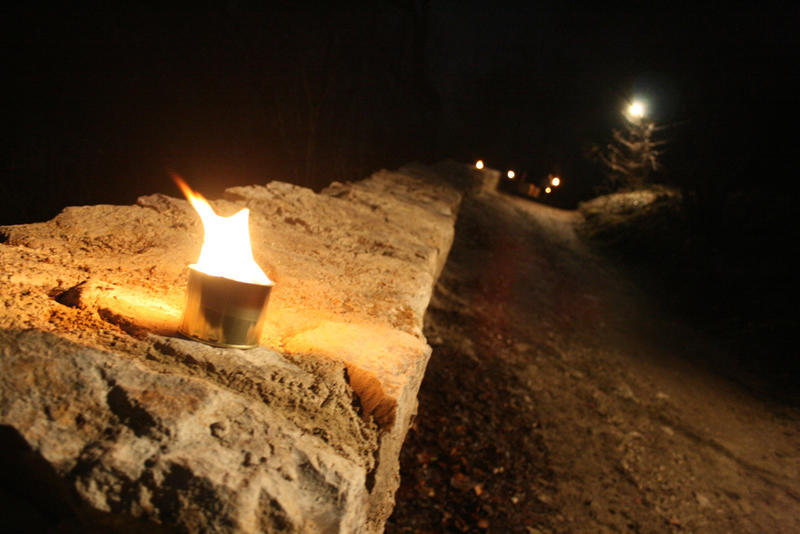 Réveillon aux flambeaux autour du Château