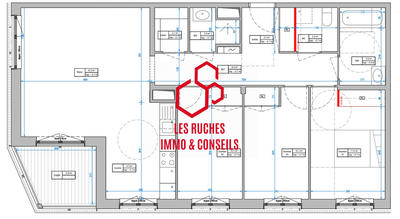 Appartement - 87 m² - 4 pièces