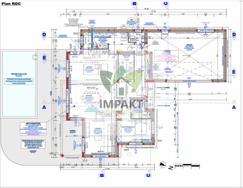 Maison contemporaine - 175 m² - 7 pièces