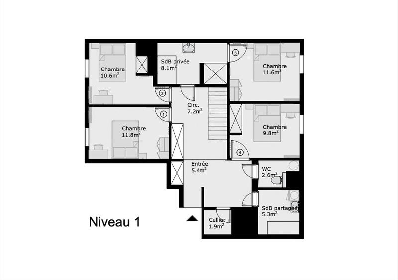 Appartement - 117 m²