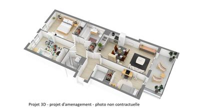 Appartement - 75 m² - 4 pièces