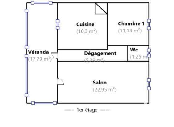 Maison - 105 m² - 5 pièces