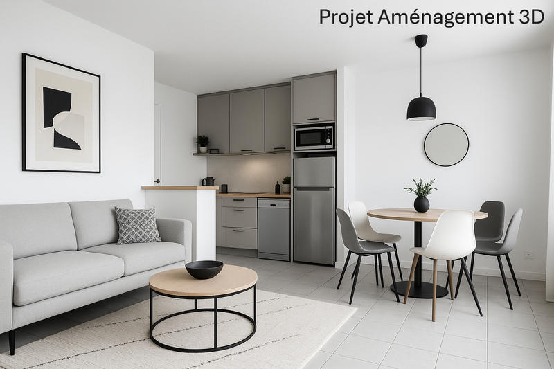 Appartement - 39 m² - 3 pièces